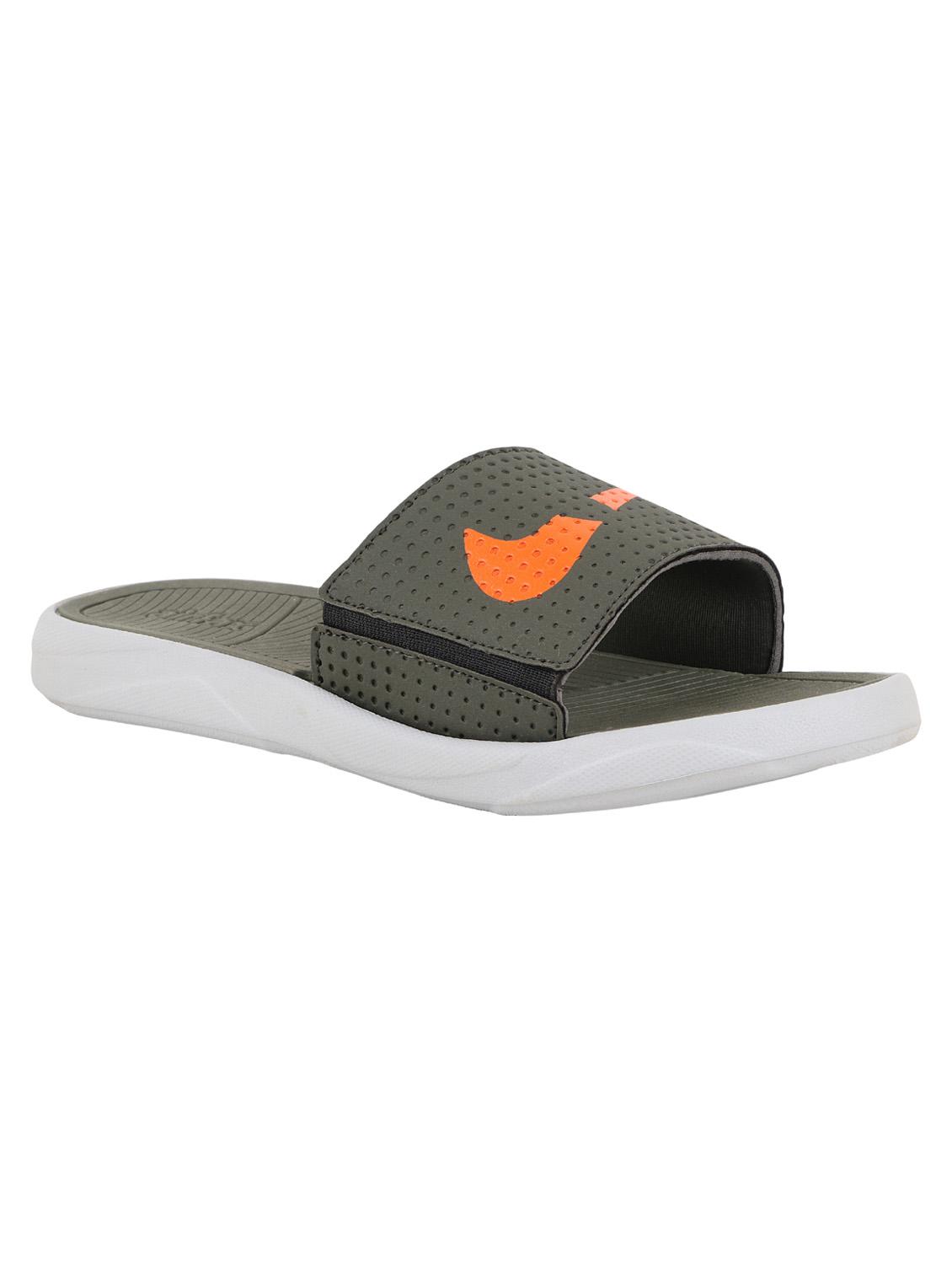 green pu slip on flip flops - 21069697 -  Zoom Image - 0