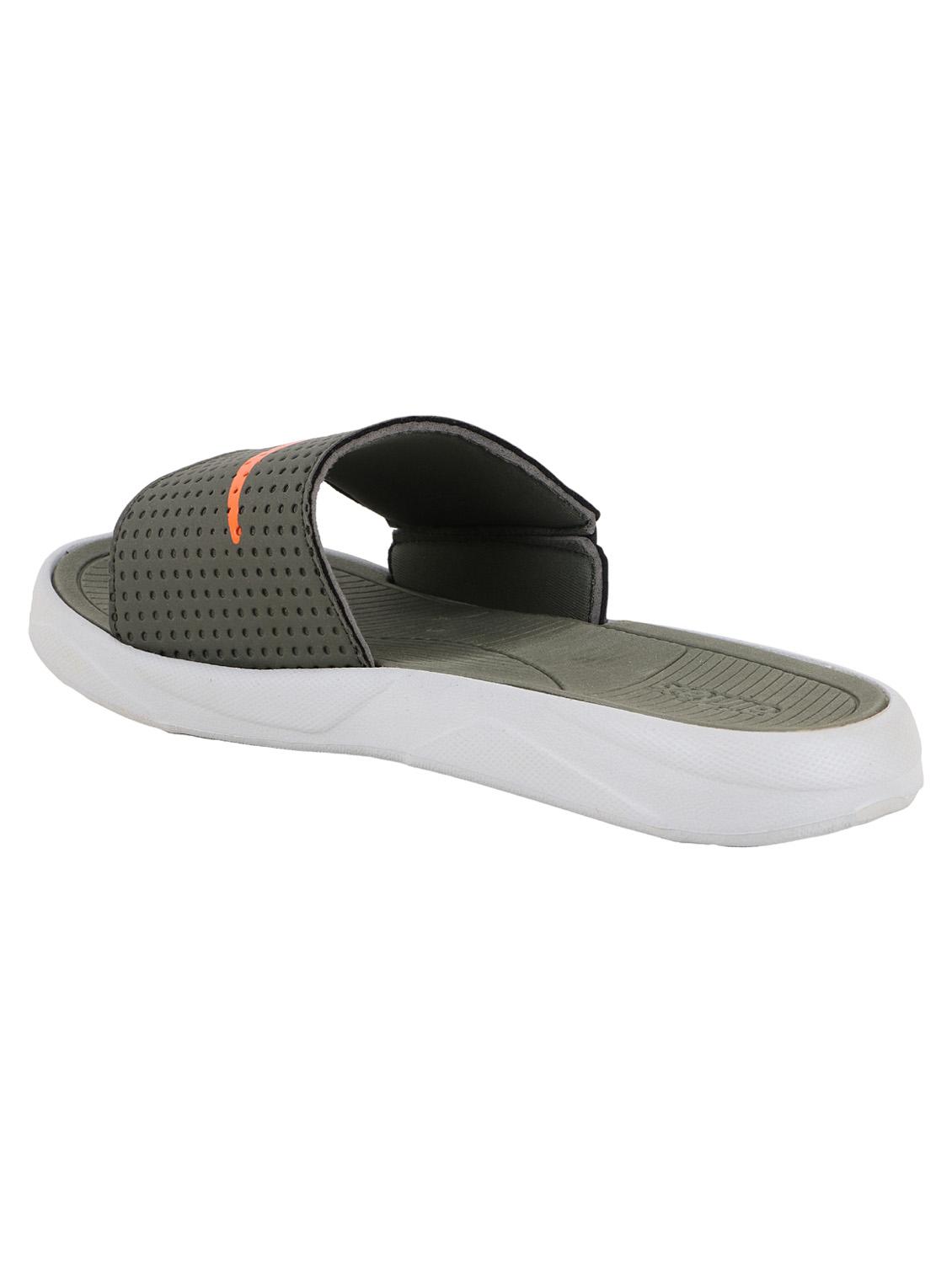 green pu slip on flip flops - 21069697 - Standard Image - 3