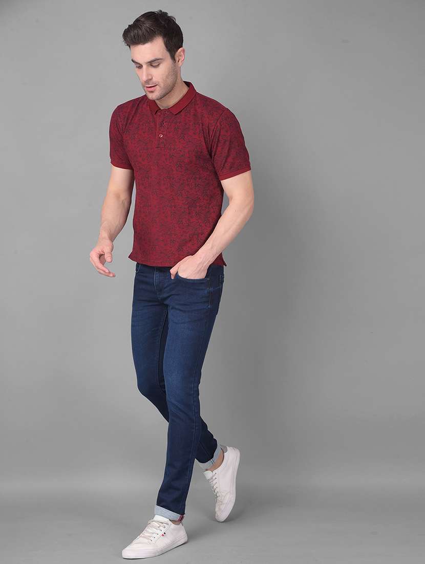 men mid rise denim jeans - 21069844 - Standard Image - 3
