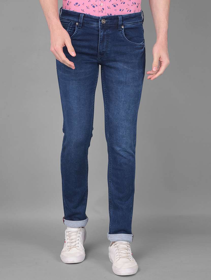 men mid rise denim jeans - 21069851 - Zoom Image - 0