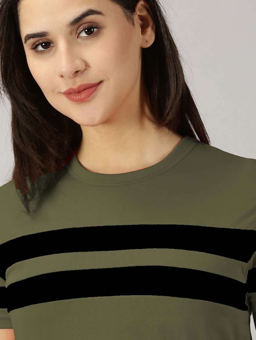 women striped t-shirt - 21071138 -  Standard Image - 5