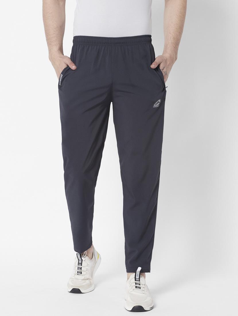 men mid rise full lenght track pant
