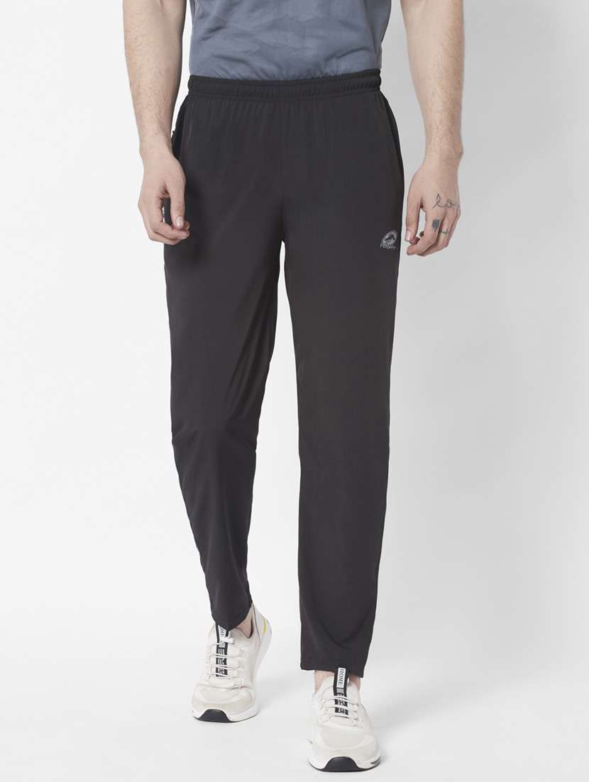 men mid rise full lenght track pant - 21072748 - Zoom Image - 0