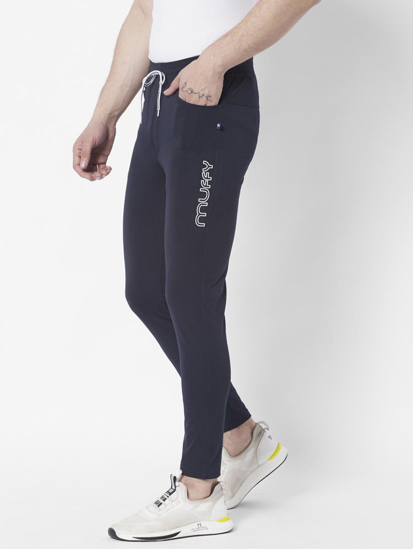 men mid rise full lenght track pant - 21072752 - Zoom Image - 0
