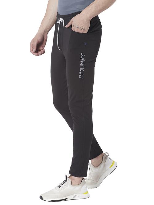 men mid rise full lenght track pant - 21072757 - Standard Image - 0