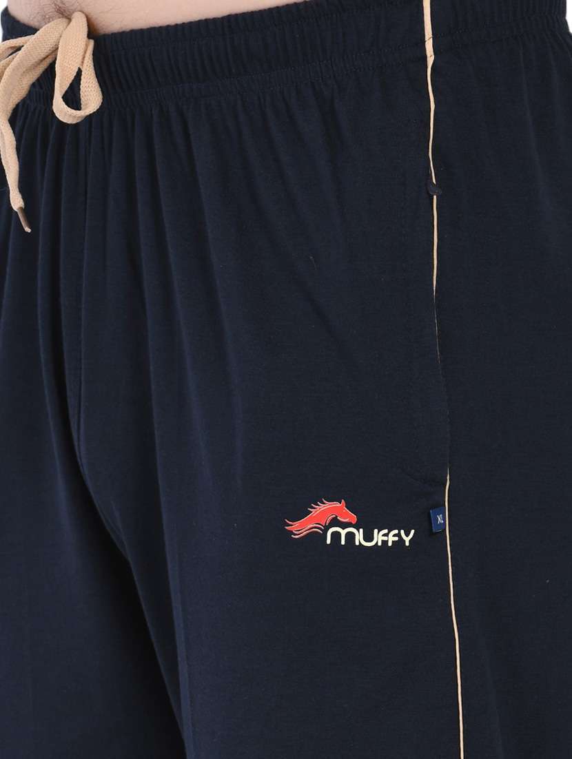 men mid rise full lenght track pant - 21072769 - Standard Image - 3