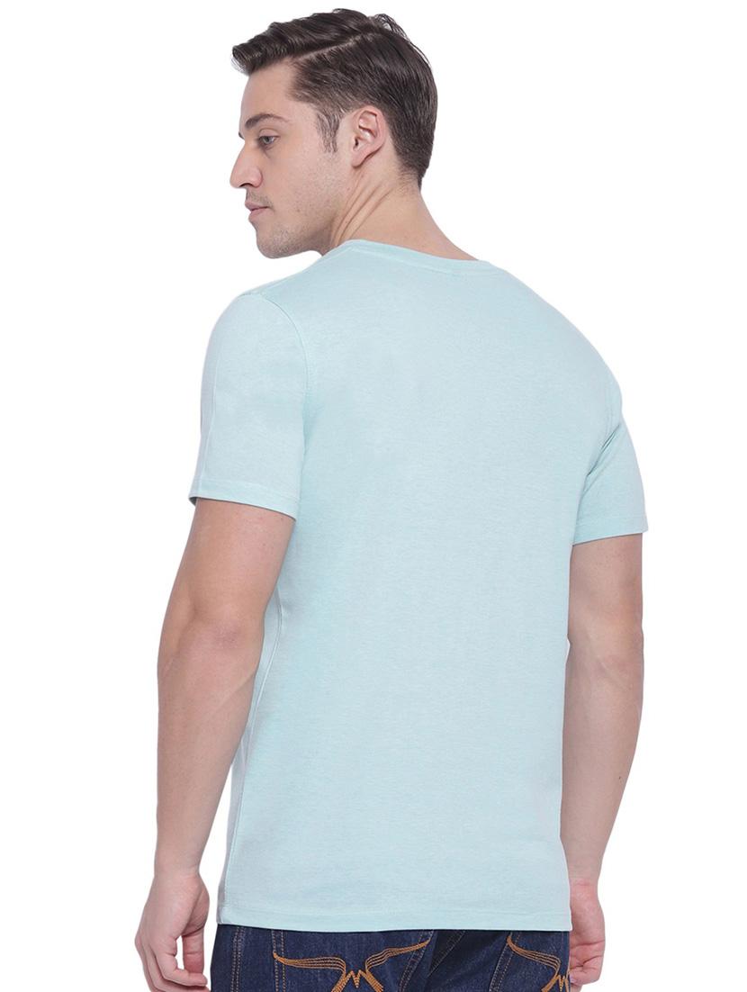 men solid v-neck t-shirt - 21072771 - Standard Image - 3