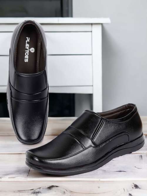 men formal slip on shoes - 21073354 - Standard Image - 0
