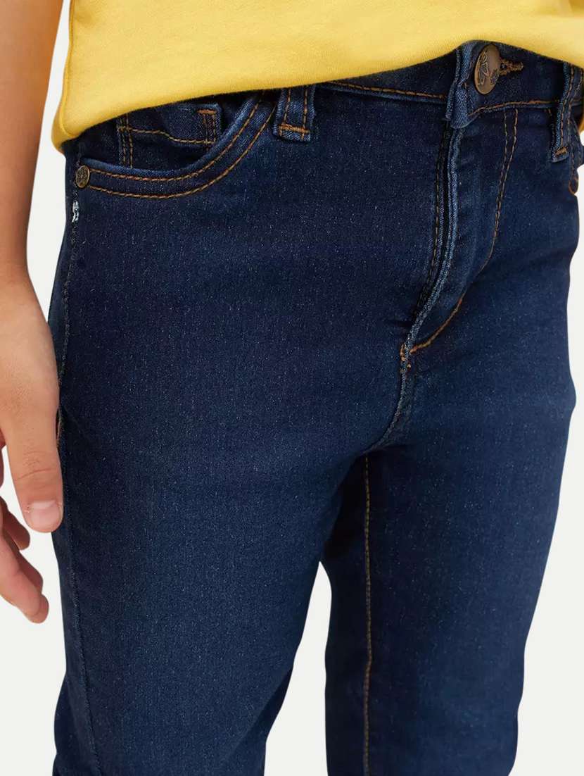 girls skinny fit solid jeans - 21073811 -  Standard Image - 3