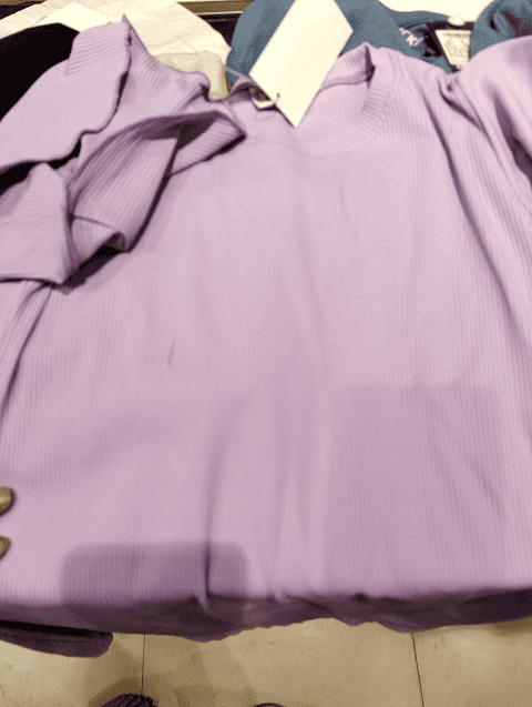 purple poly rib frock - 21073901 - Zoom Image - 0