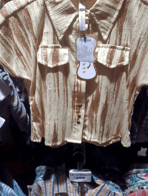 assorted georgette top - 21074115 -  Zoom Image - 0