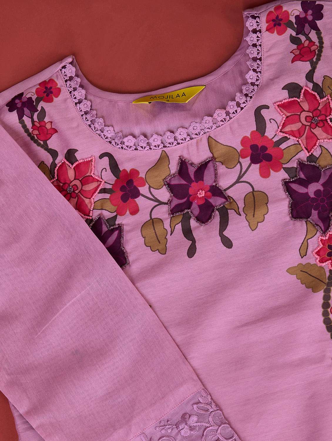 women embroidered kurta pant set with dupatta - 21074764 -  Standard Image - 3