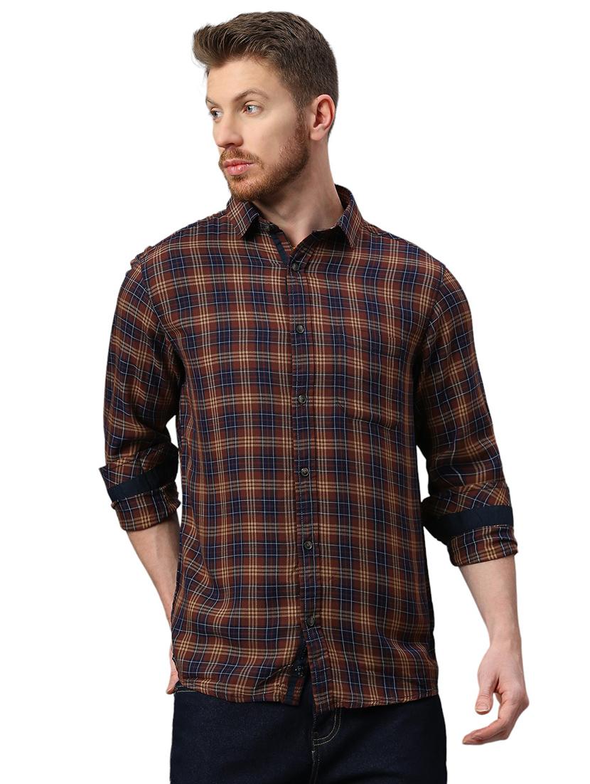 men check print casual shirt - 21078592 - Zoom Image - 0