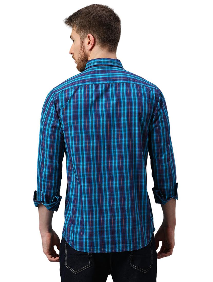 men check print casual shirt - 21078616 - Standard Image - 3