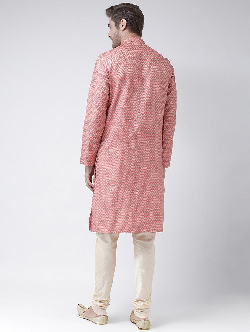 men long sleeve kurta churidar set - 21078672 - Standard Image - 3