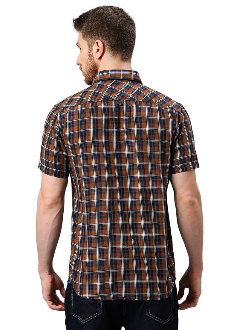 check printed casual shirt - 21078699 - Standard Image - 3