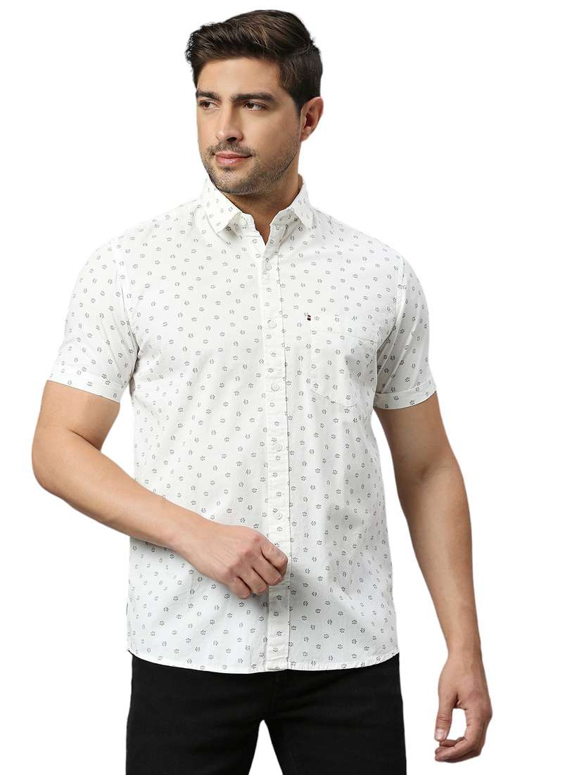 men printed casual shirt - 21078707 - Zoom Image - 0