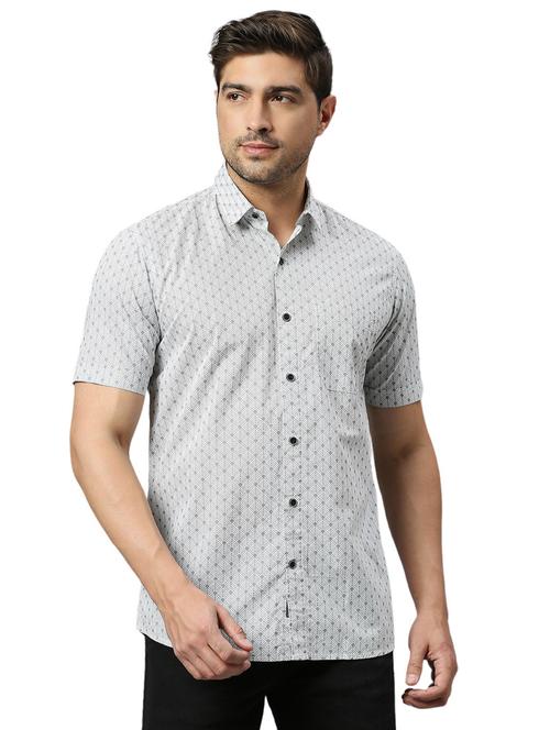 men printed casual shirt - 21078720 -  Standard Image - 0