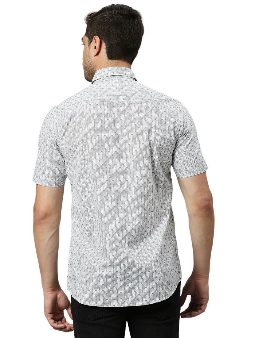 men printed casual shirt - 21078720 - Standard Image - 3