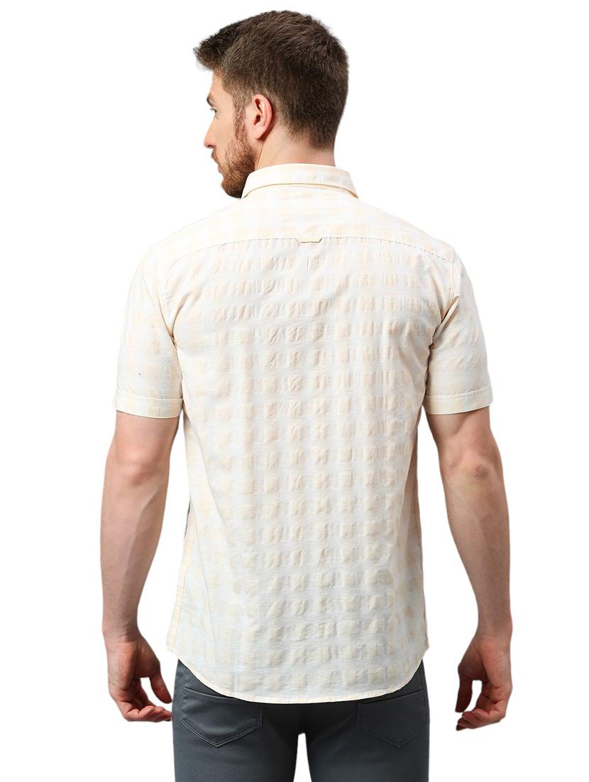 men checkered casual shirt - 21078727 - Standard Image - 3