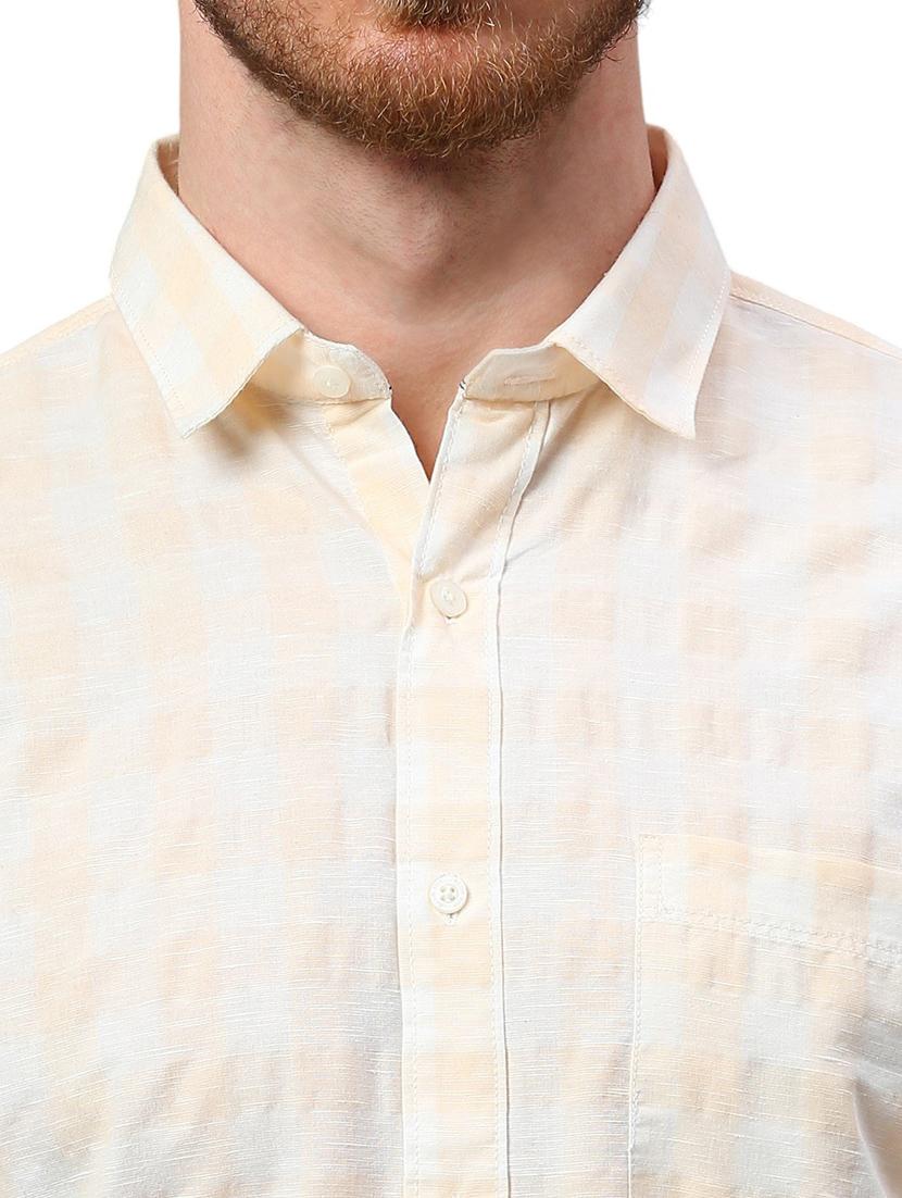 men checkered casual shirt - 21078727 - Standard Image - 5