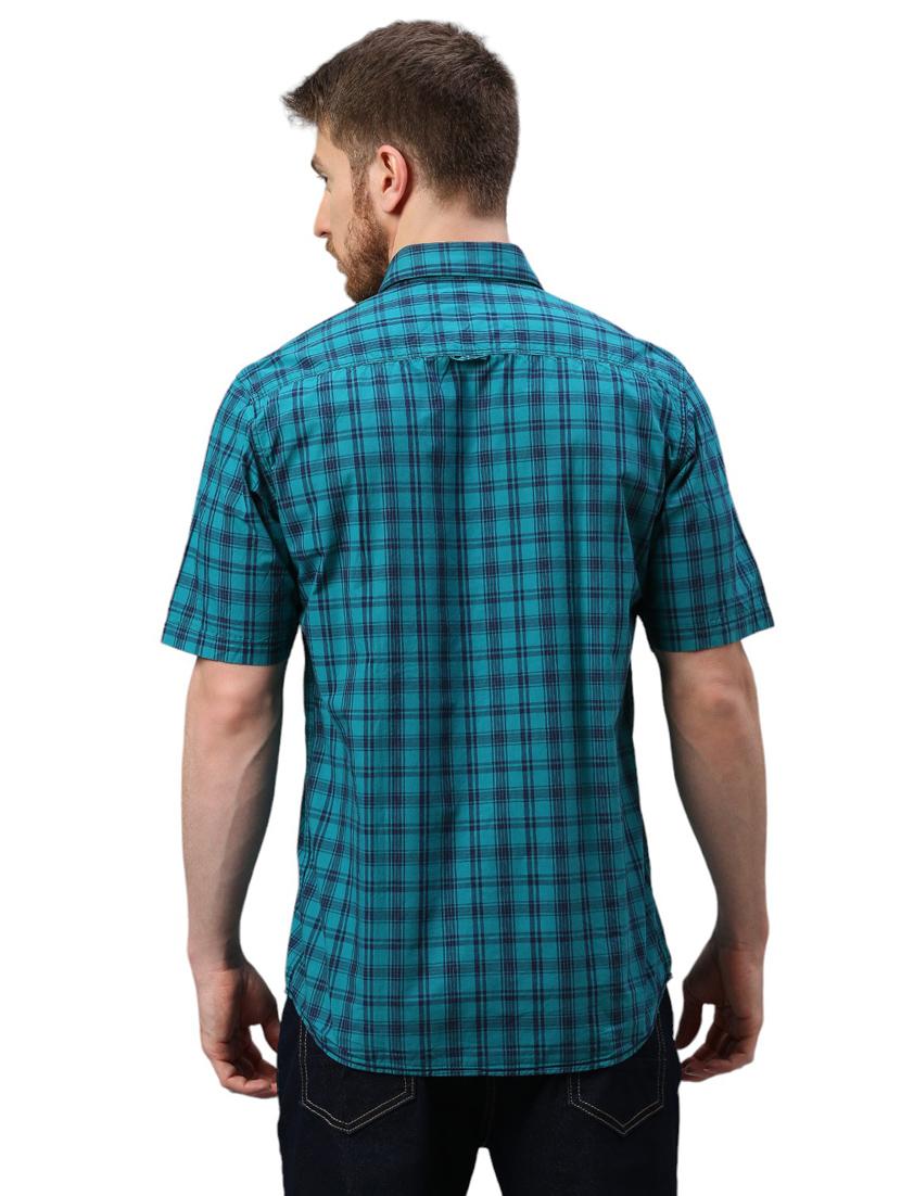 men checkered casual shirt - 21078732 - Standard Image - 3