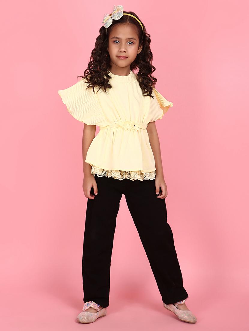yellow cotton top - 21082407 - Standard Image - 3