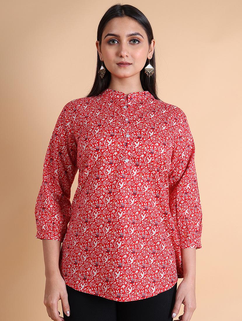 women floral printed regular top - 21083085 - Zoom Image - 0