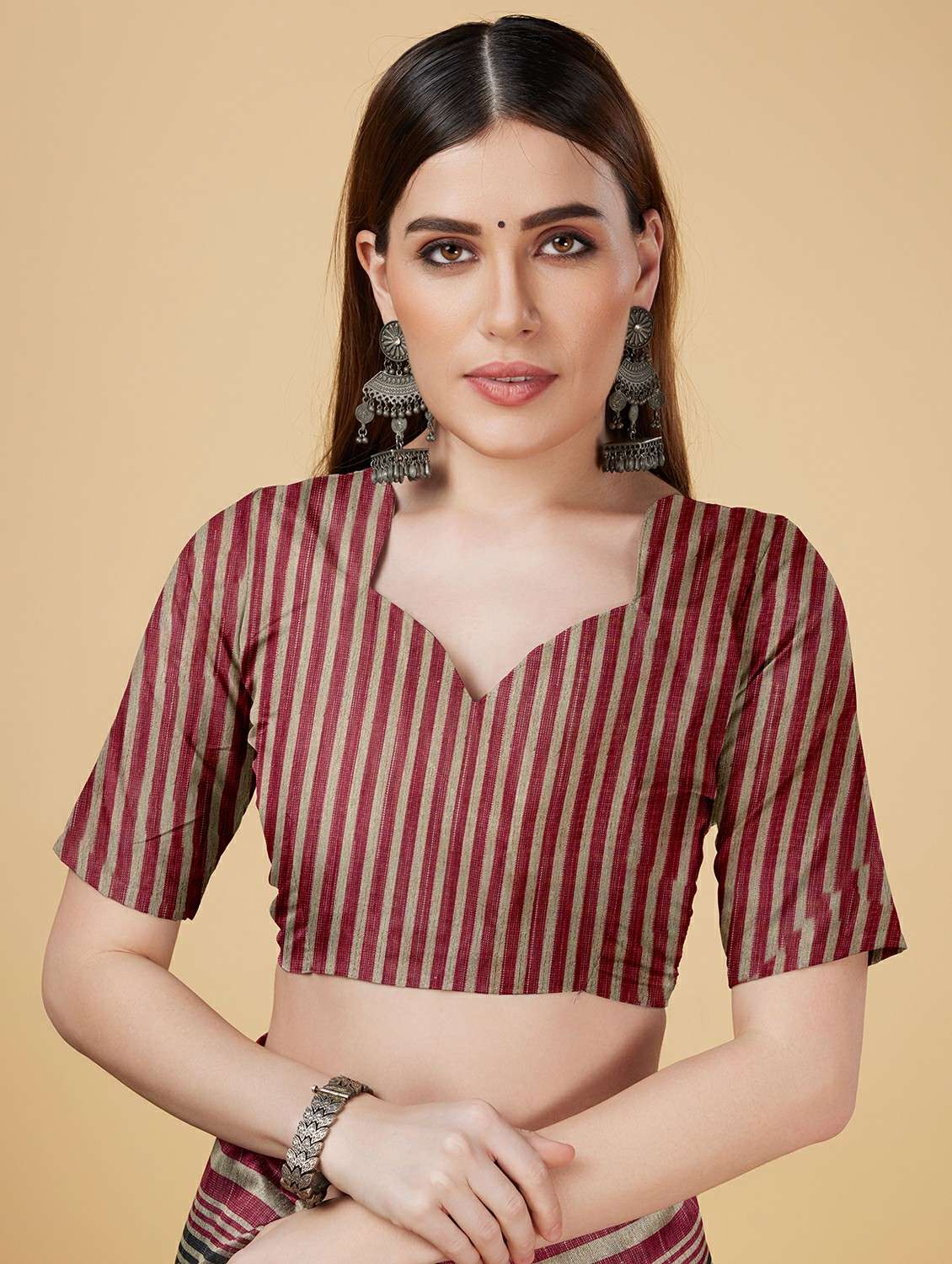 women printed saree - 21083458 -  Standard Image - 3