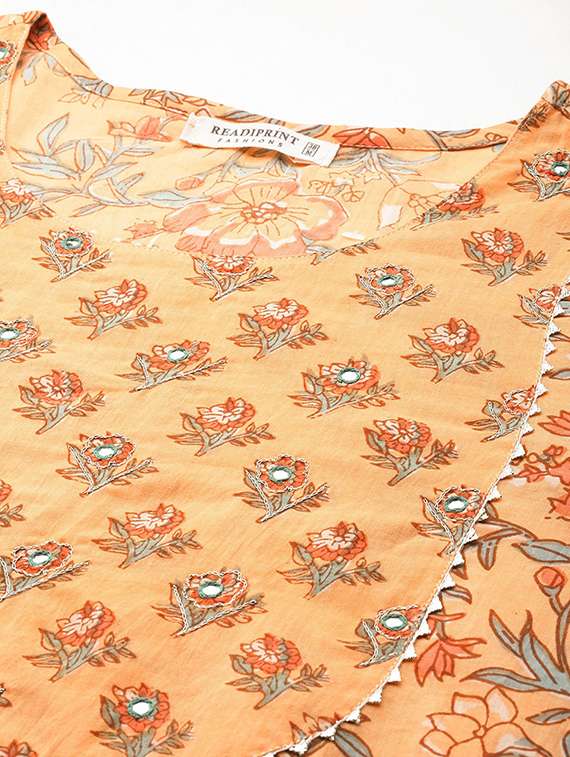 women mellow yellow round neck suit set - 21087707 -  Standard Image - 5