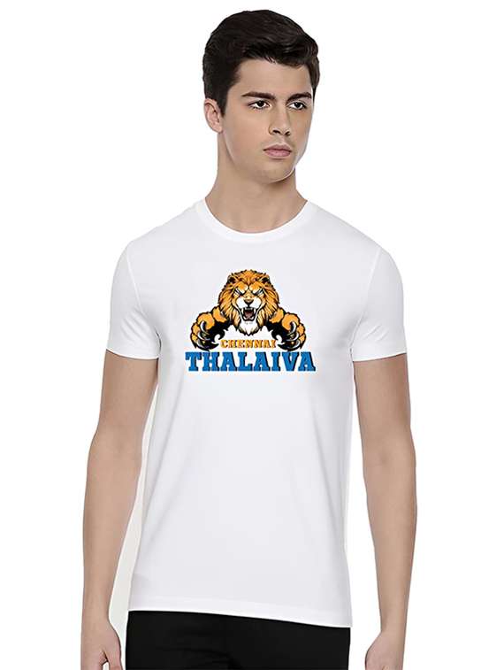 men round neck short sleeve t-shirt