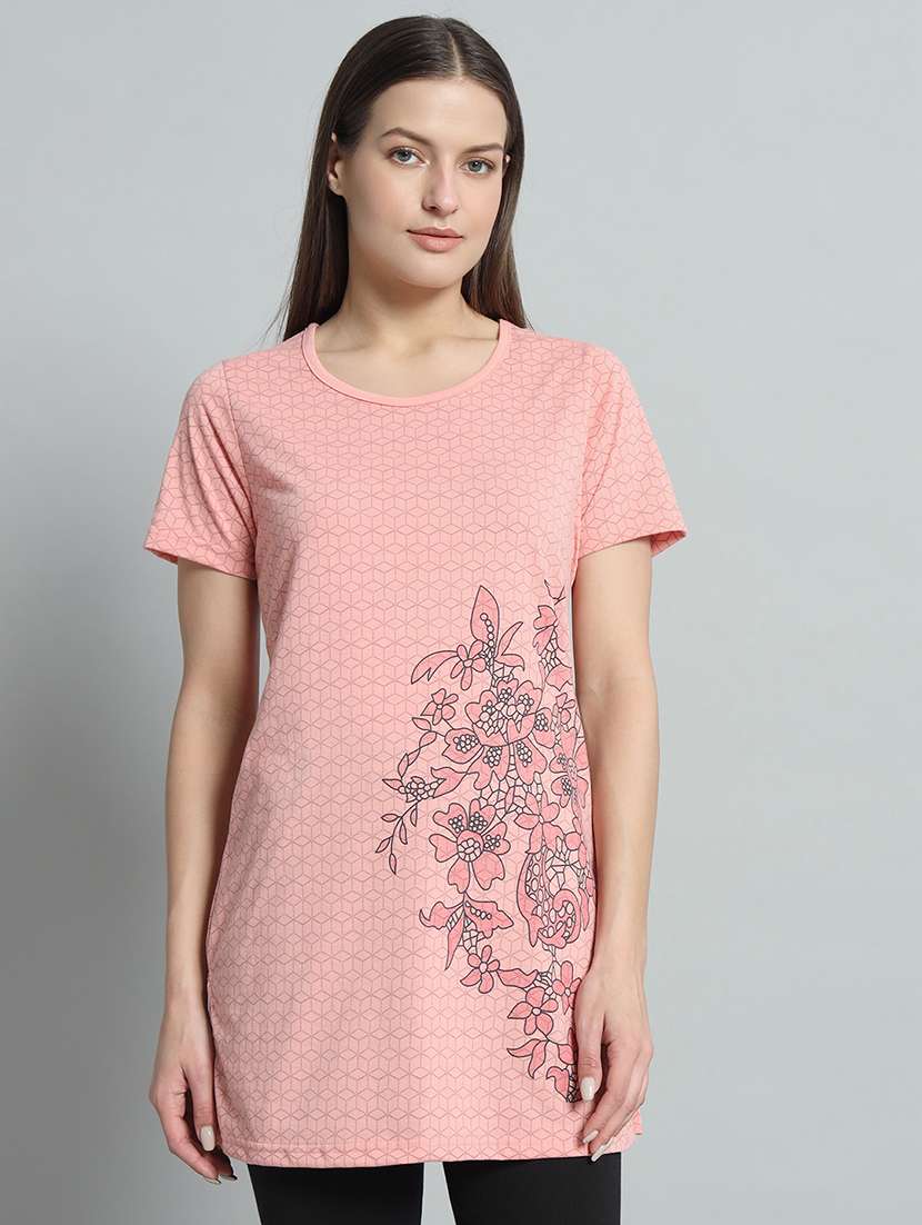 women round neck short sleeves tee