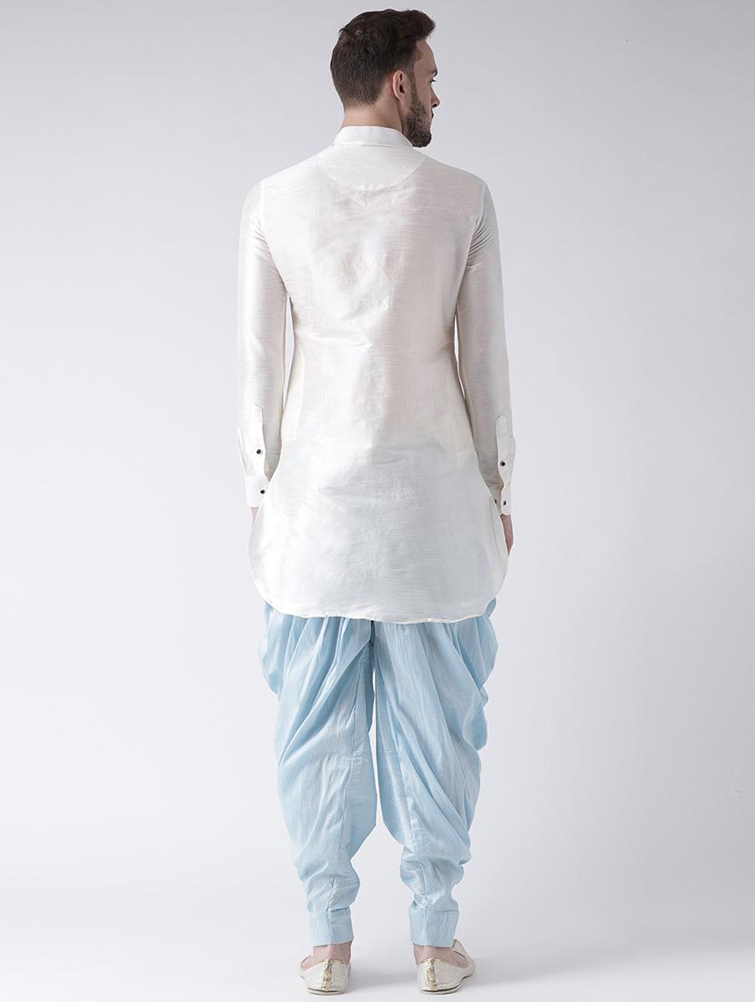 men long sleeve dhoti kurta set - 21093996 - Standard Image - 3