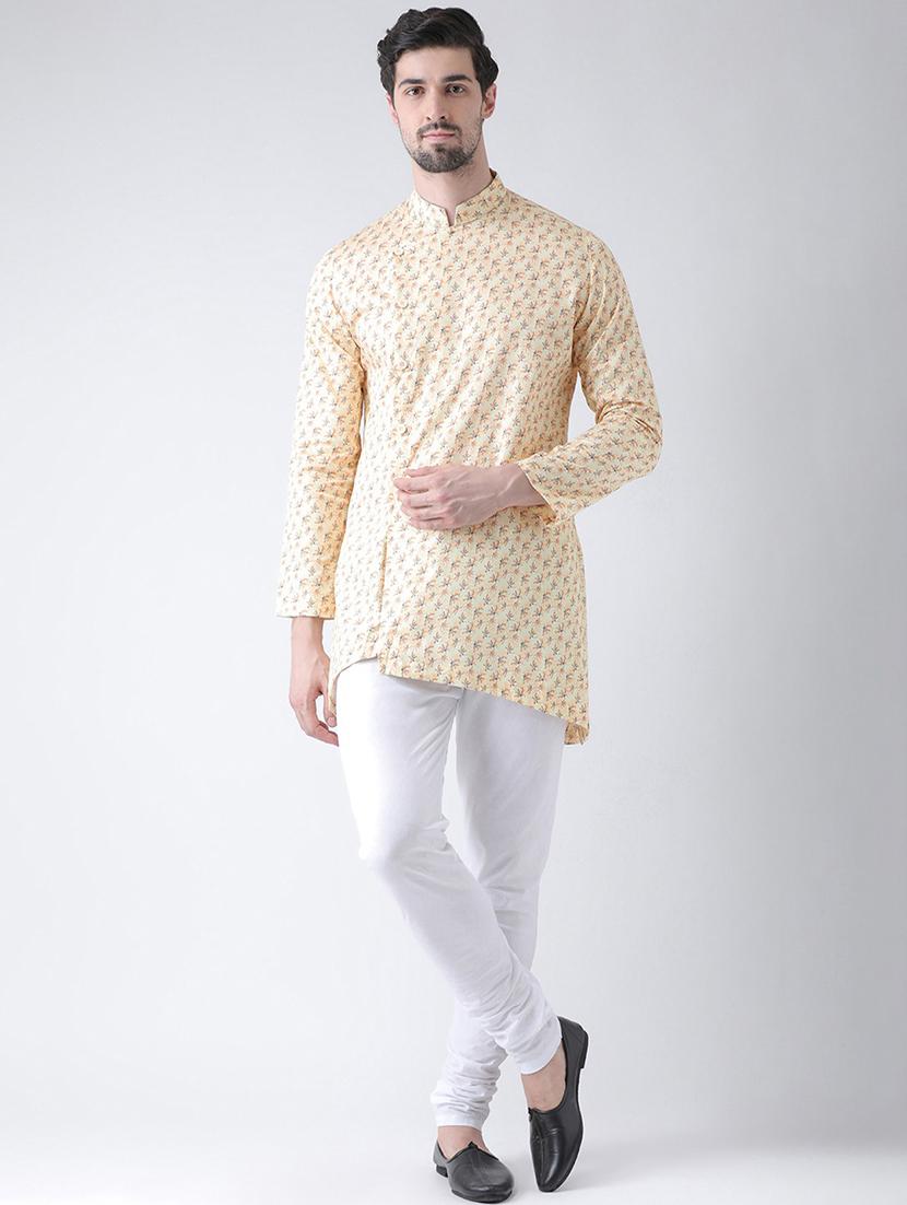 men printed regular short kurta - 21098586 -  Zoom Image - 0