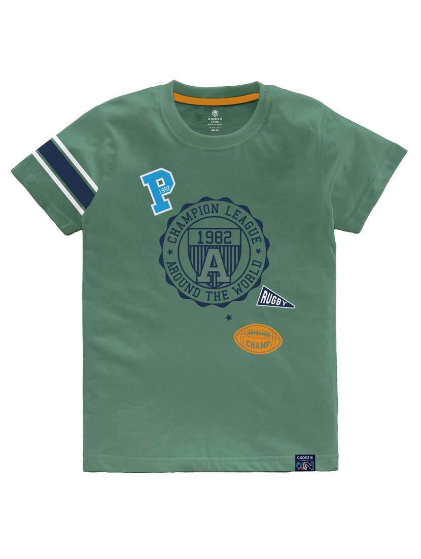 pack of 2 multi coloured printed t-shirt - 21098971 -  Standard Image - 3