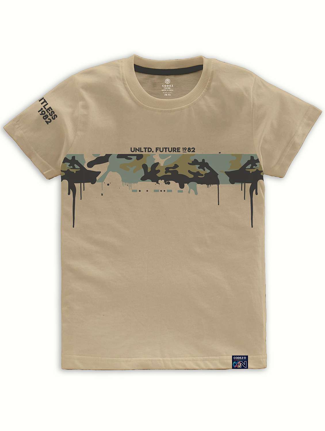 boys round neck printed set of 2 regular t-shirt - 21099089 -  Standard Image - 3