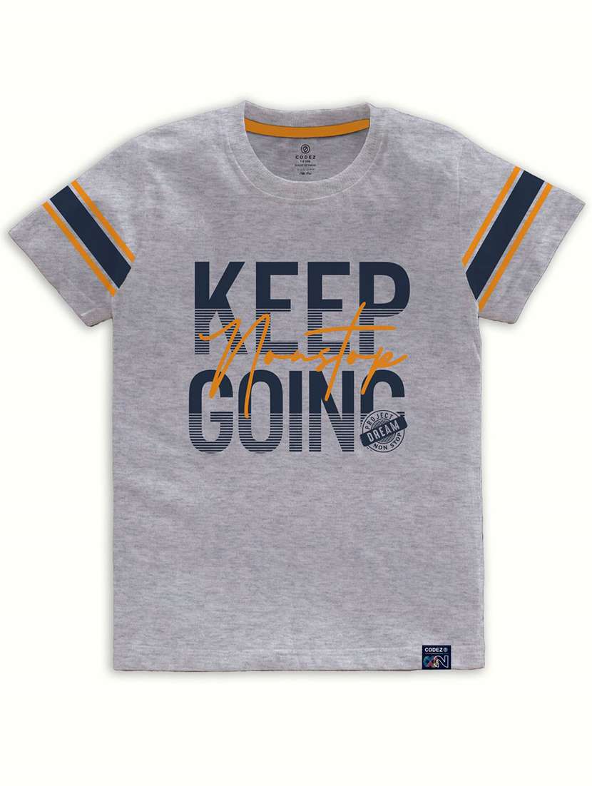 boys round neck printed set of 2 regular t-shirt - 21099117 -  Standard Image - 3