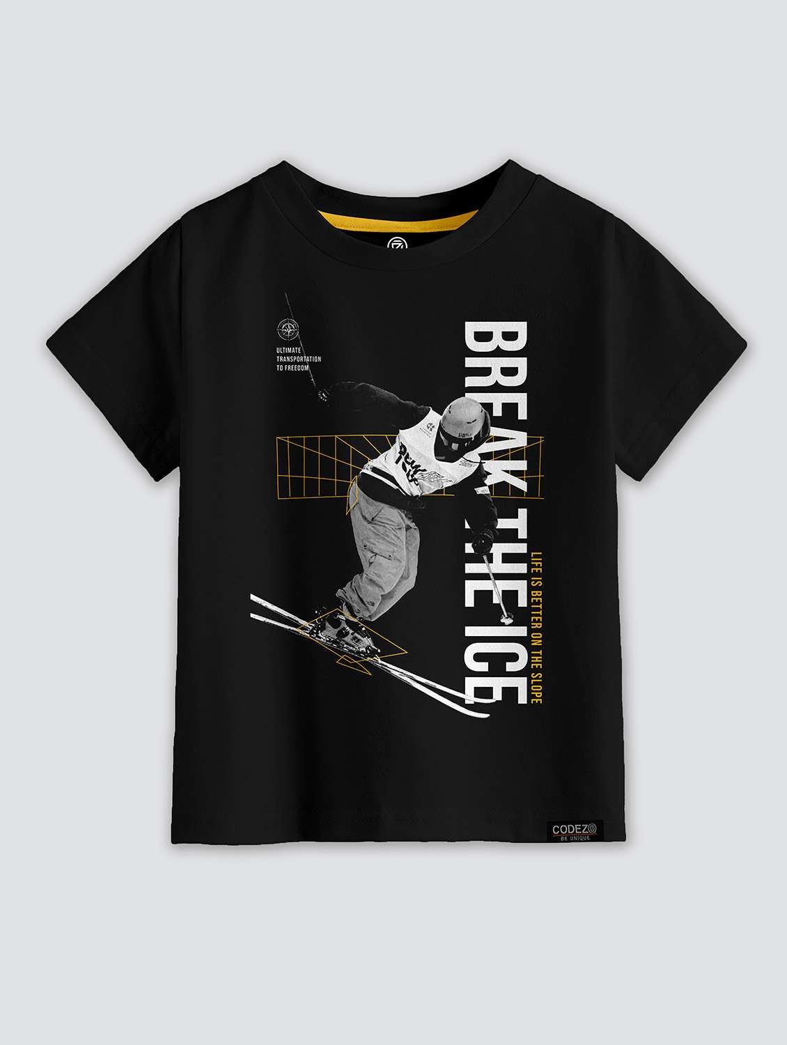 Boys Round Neck Printed T-shirt Combo - 21099162 -  Standard Image - 3