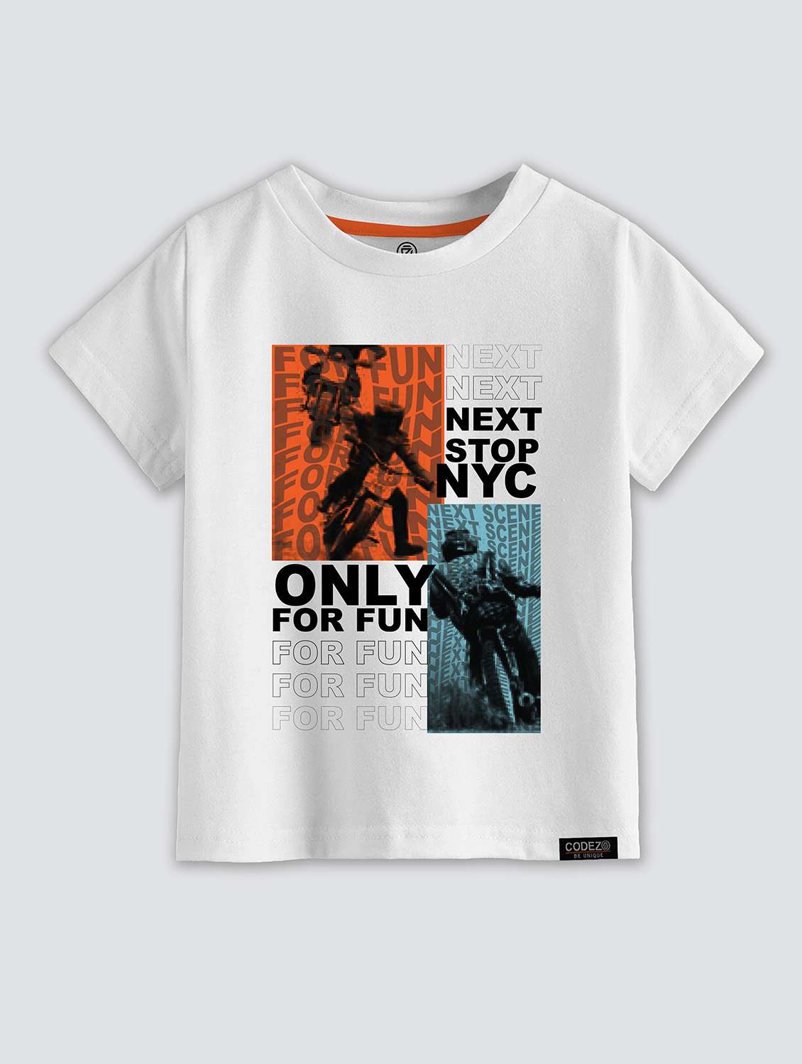 multi colored cotton blend tshirt - 21099196 -  Standard Image - 3