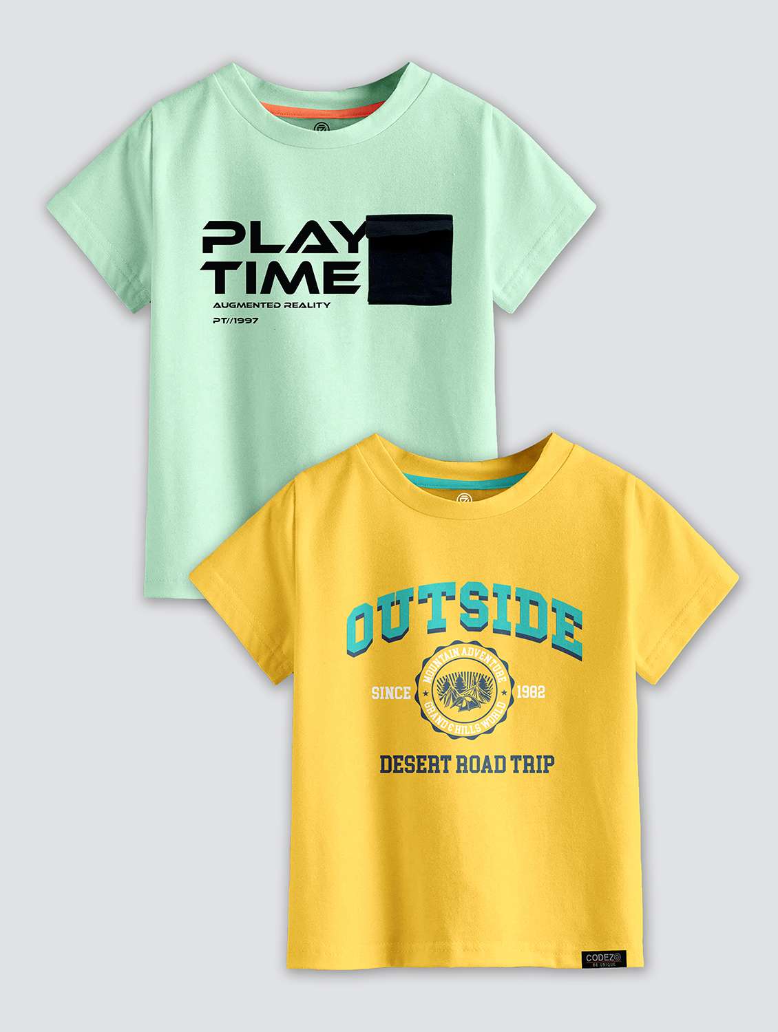 multi colored cotton blend tshirt - 21099197 -  Zoom Image - 0