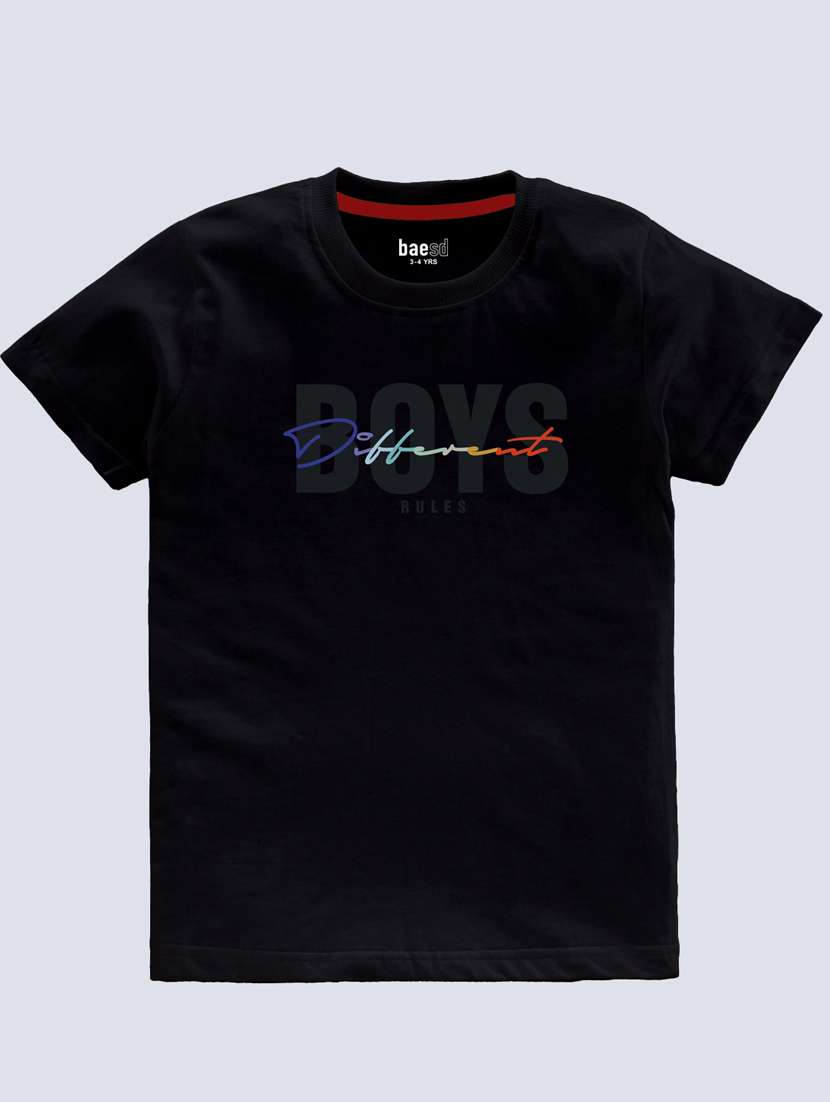 boys pack of 2 round neck t-shirts - 21099360 -  Standard Image - 3