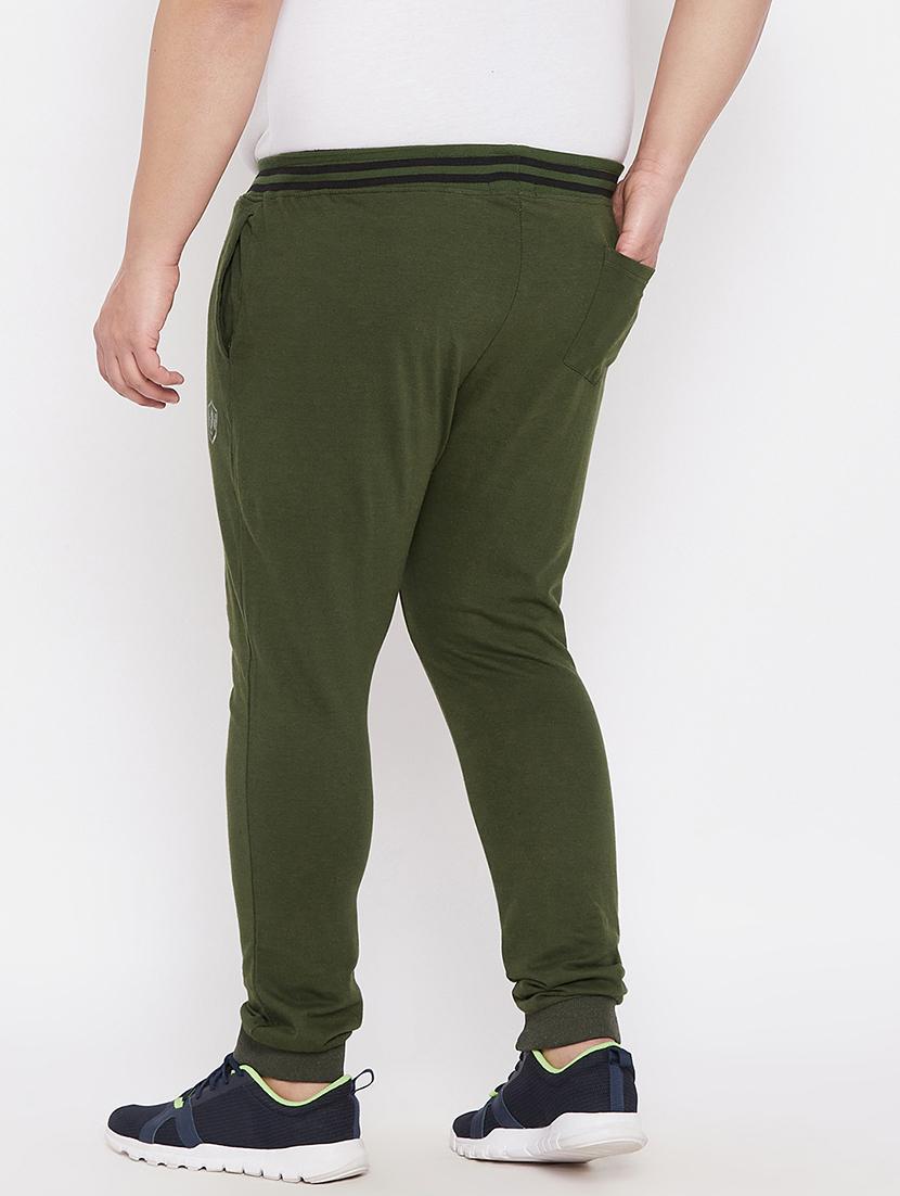 men solid mid rise full length jogger - 21099520 - Standard Image - 3