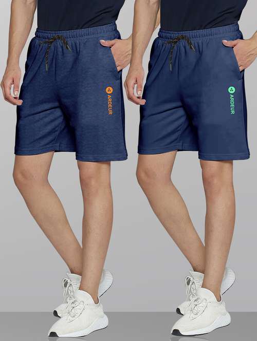 men pack of 2 mid rise shorts - 21099606 -  Standard Image - 0