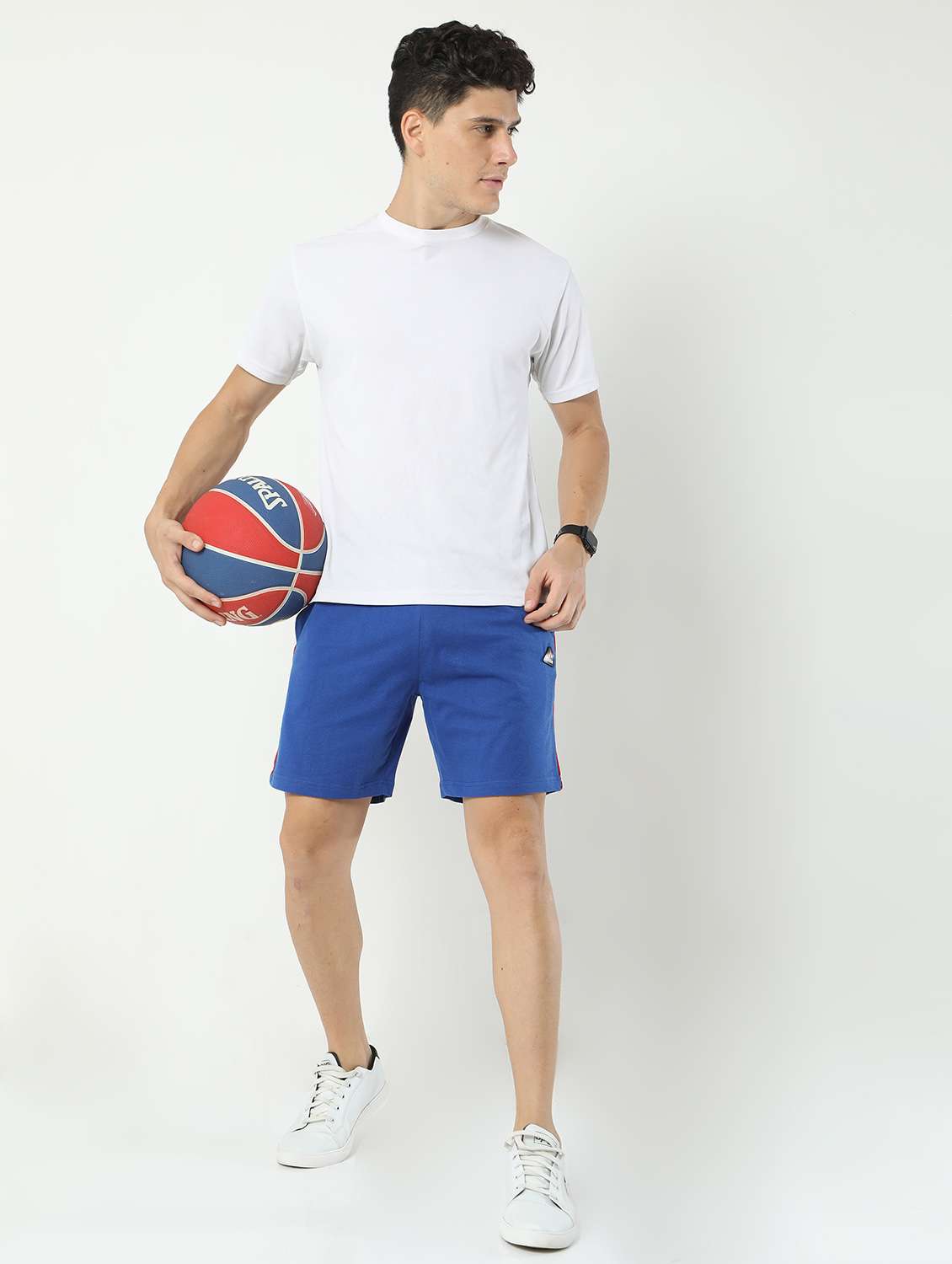 men pack of 2 mid rise shorts - 21099612 -  Standard Image - 3