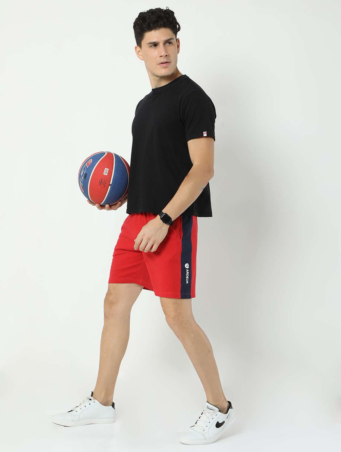 pack of 2 multi colored cotton blend shorts - 21099628 -  Standard Image - 3