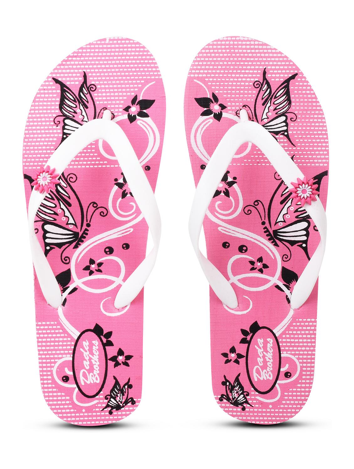 multi colored rubber slippers flip flops - 21099727 - Standard Image - 3