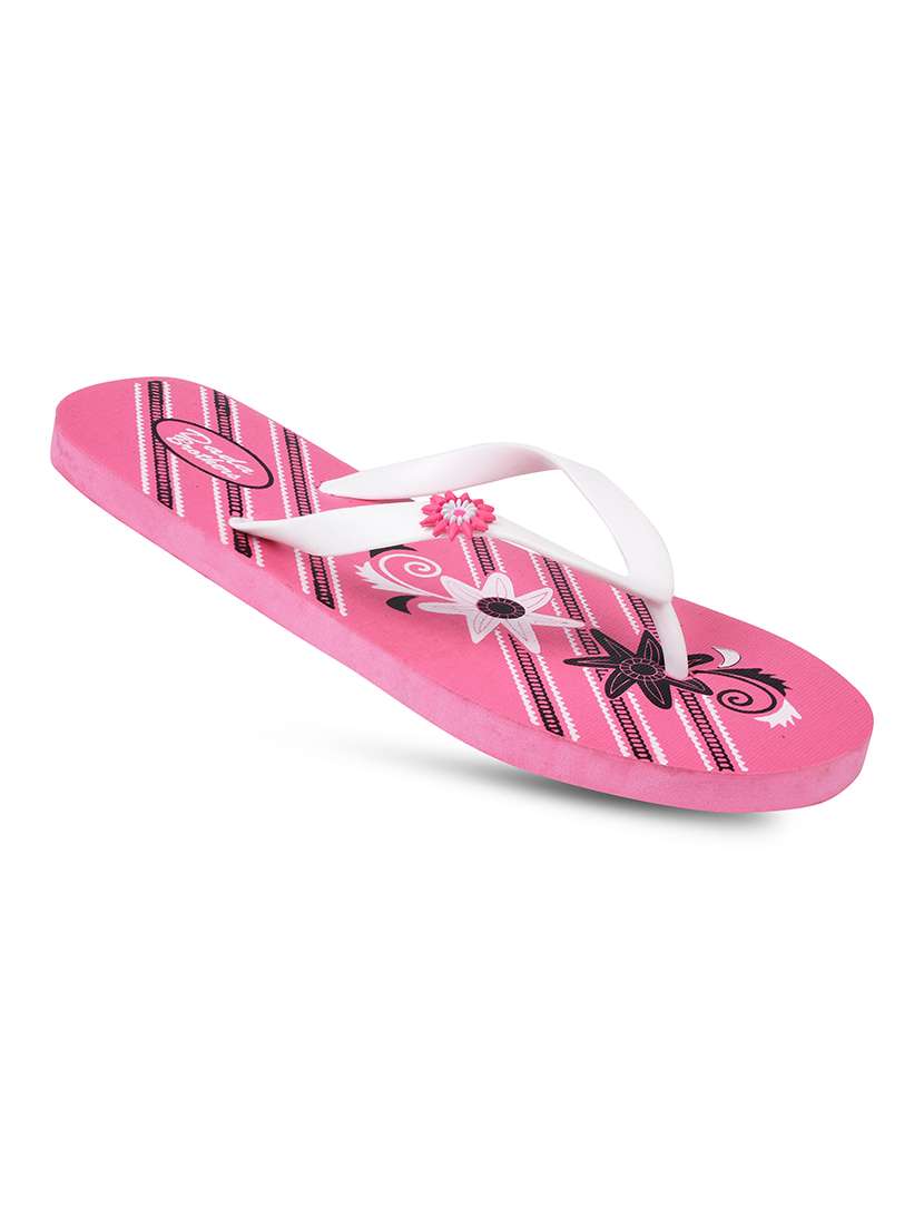 multi colored rubber slippers flip flops - 21099749 -  Standard Image - 3