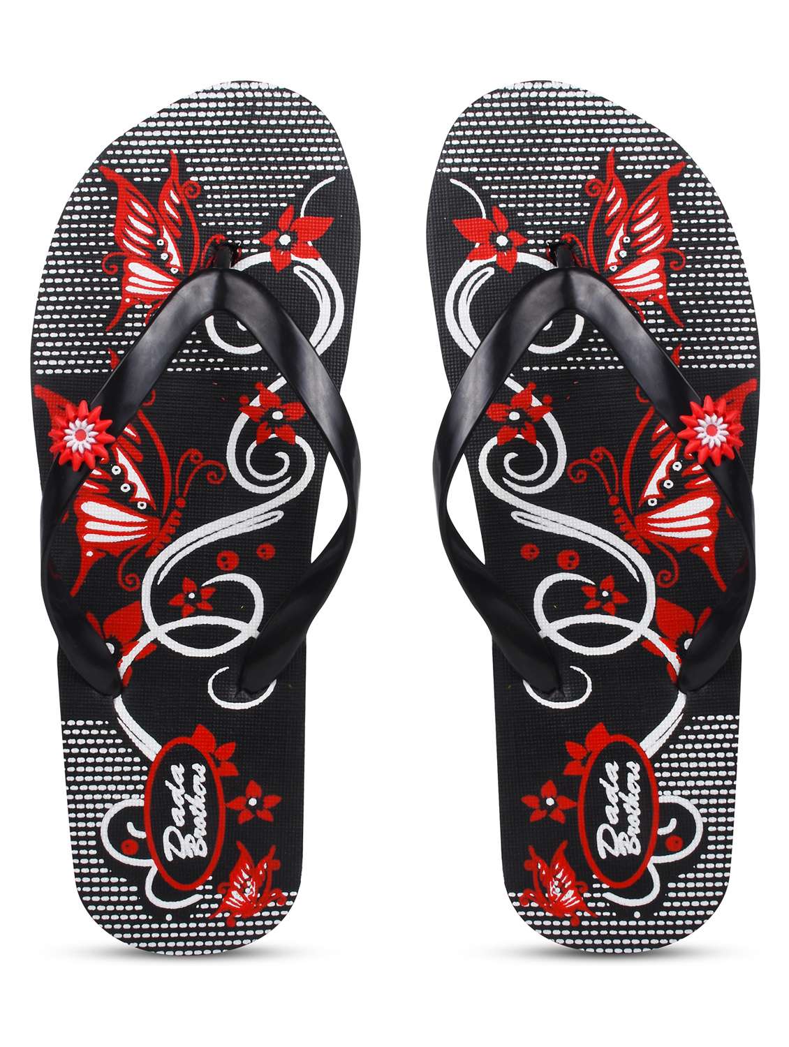 multi colored rubber slippers flip flops - 21099754 -  Standard Image - 5