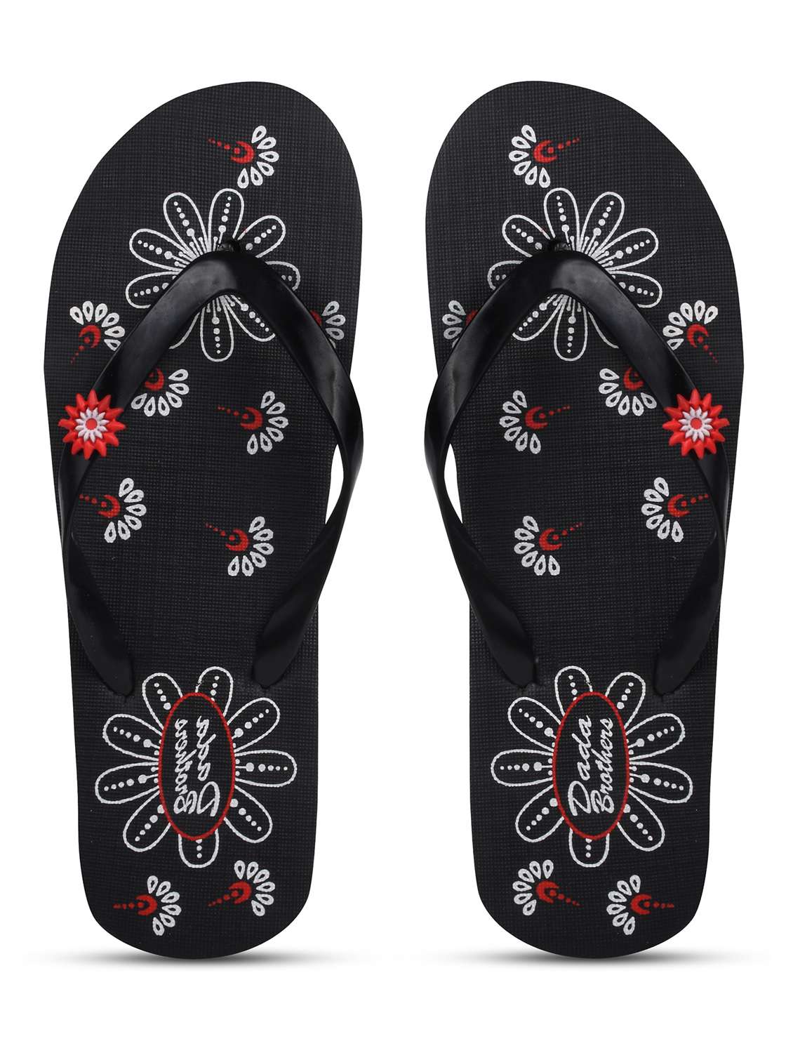 multi colored rubber slippers flip flops - 21099755 -  Standard Image - 5