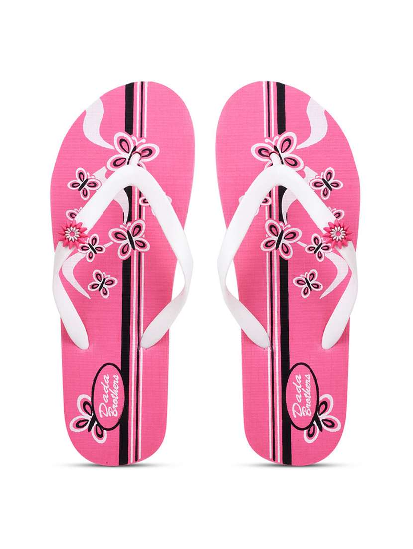 multi colored rubber slippers flip flops - 21099763 -  Standard Image - 3